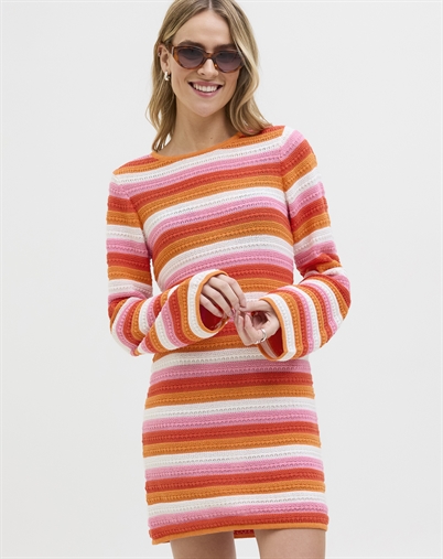 JJXX - Rory Knit Kjole - Persimmon